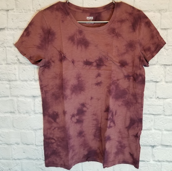PINK Victoria's Secret Tops - PINK Victoria's Secret Tie Dye Short Sleeve Tee